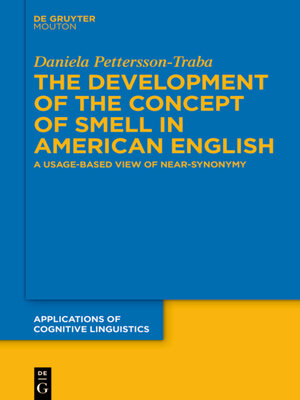 cover image of The Development of the Concept of SMELL in American English